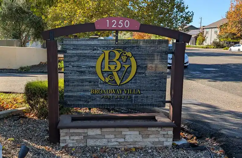 unique address sign for brand awareness