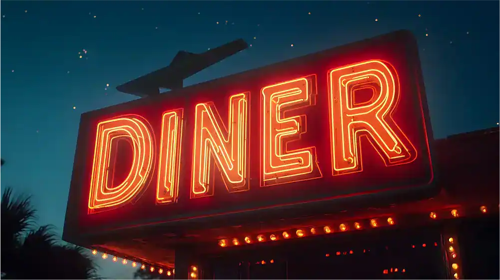 custom acrylic backlit storefront sign