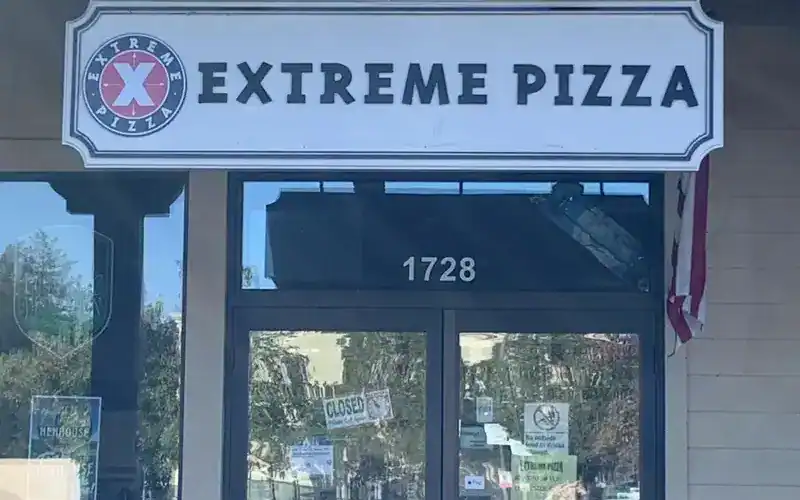 custom acrylic backlit storefront sign