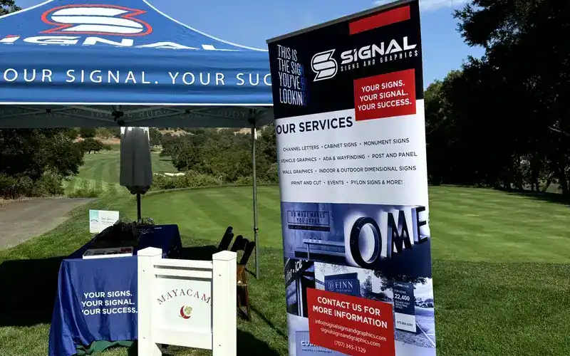 custom vinyl outdoor banners and displays