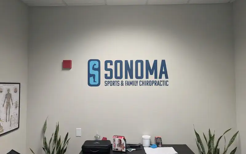 indoor vinyl lobby signs