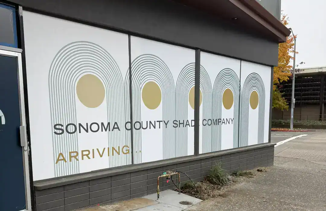 custom promotional window vinyl film